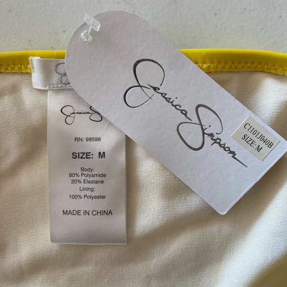 Jessica Simpson Yellow Bikini Bottom - Picture 4 of 8